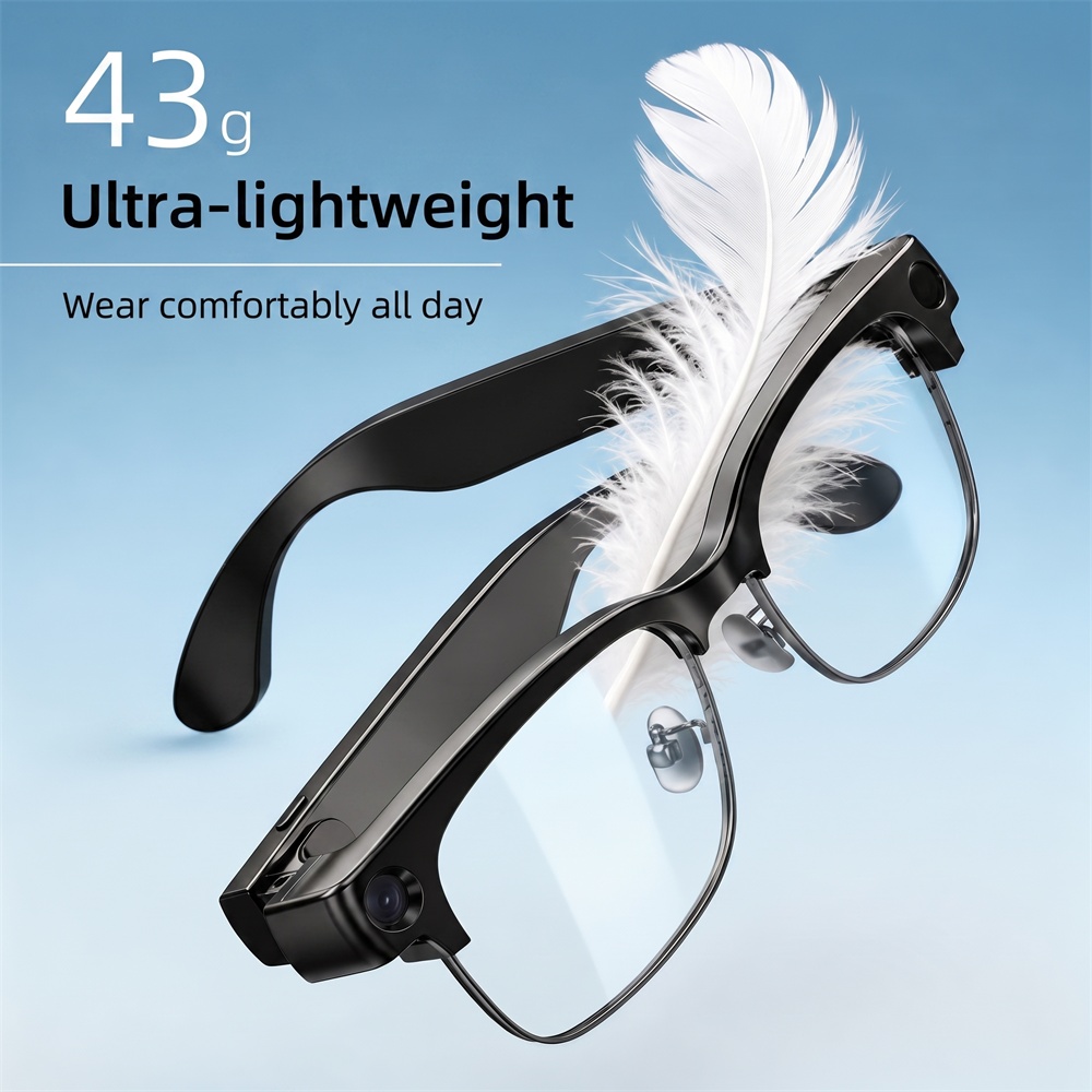 800W Camera Smart Glasses Men  - Video Gaming & Esports Usd Acc review and price