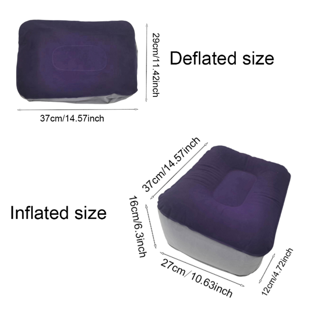 Inflatable Footrest Pillow PVC - Footrest Under Desk review and price