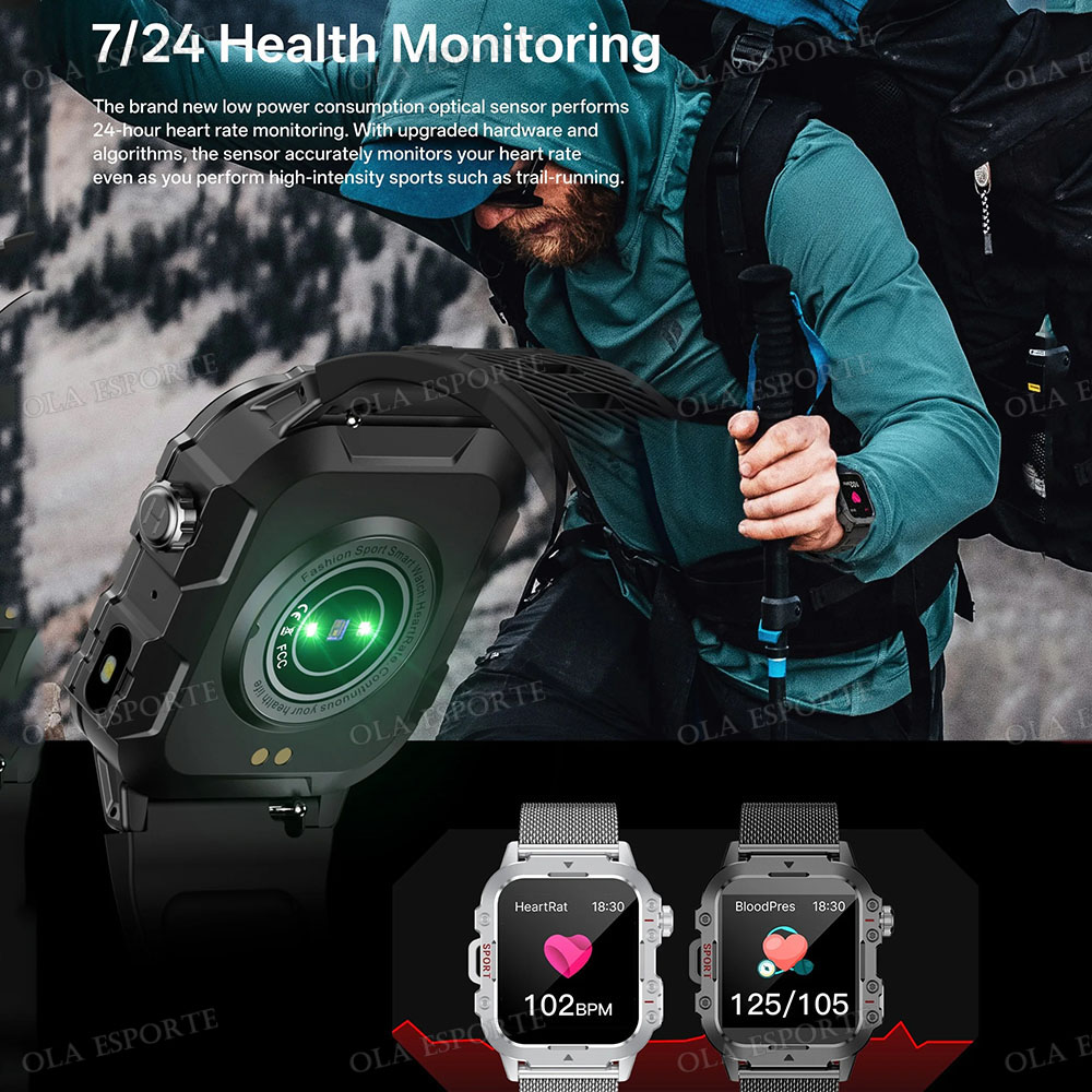 New Military Smart Watch Men I - Phase Esports & Gaming Festival review and price